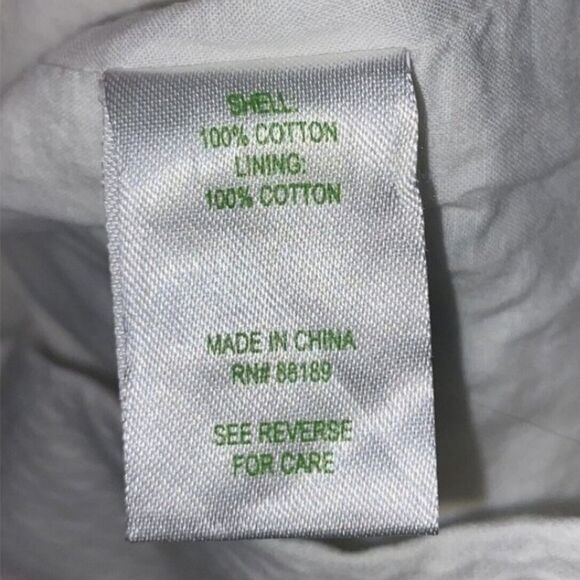 Lilly Pulitzer wesley white zip dress Sz 00 - Picture 7 of 7